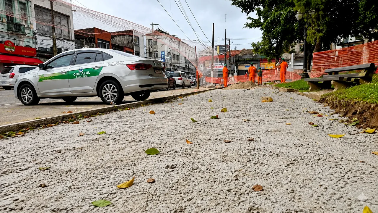 Praça José Bonifácio — Revitalização (Santos/SP)